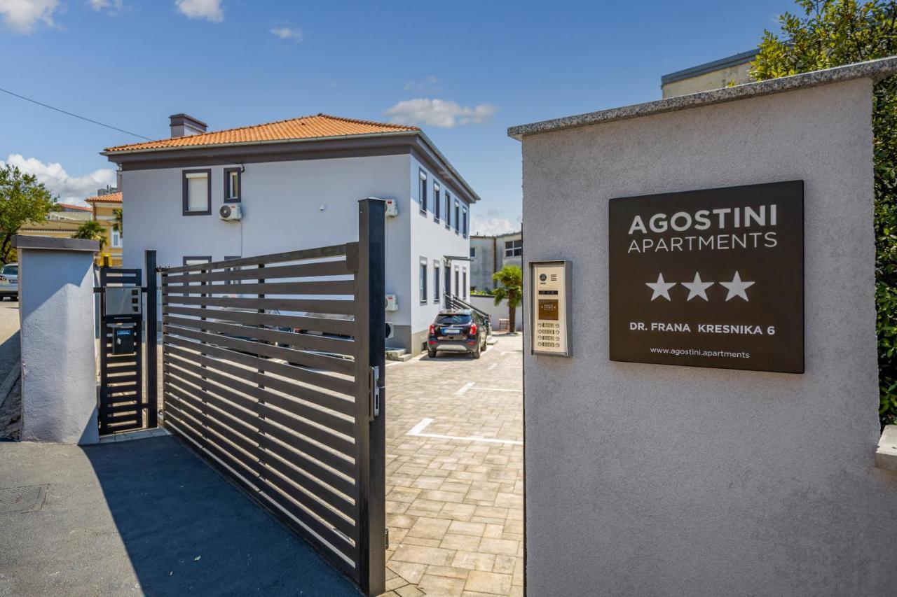 Agostini - Self Check-In Studios - Free Gated Parking On Site Rijeka Exterior foto